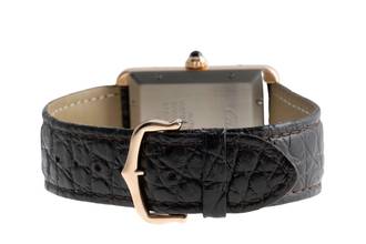 Thumbnail von Cartier Tank Solo Stahl / Gold Datum Automatik Herrenuhr Ref. W5200026 Papiere 2023