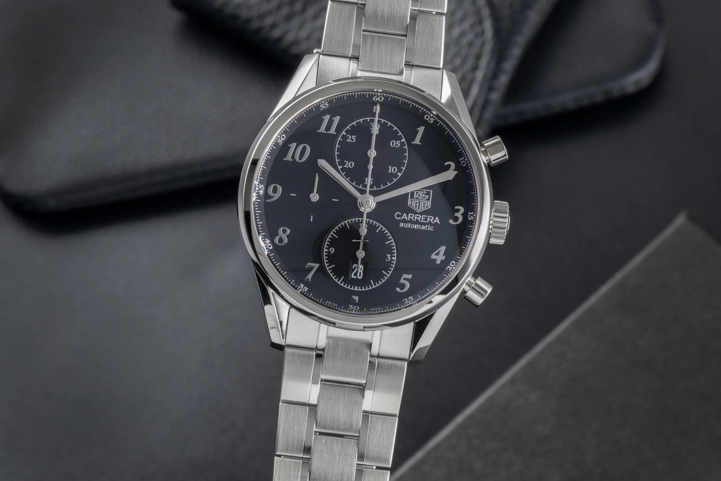 TAG Heuer Carrera Calibre 16 Heritage Chronograph Ref. CAS2110.FC6266 Papiere