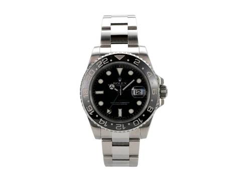  Rolex GMT-Master II Edelstahl Ref. 116710LN 