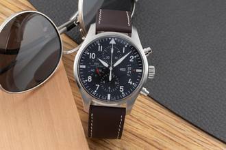 Thumbnail von IWC Fliegeruhr Chronograph Pilot Fliegeruhr Chronograph Automatik Herrenuhr Ref. IW377701