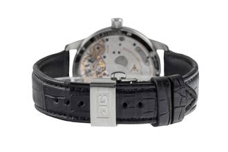 Thumbnail von Glashütte Original PanoReserve Edelstahl Handaufzug Herrenuhr Ref. 65-01-02-02-04 B&P