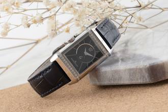 Thumbnail von Jaeger-LeCoultre Reverso Lady Stahl Handaufzug Damenuhr Ref. Q2668432 , 211.8.44