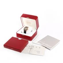 Thumbnail von Cartier Santos 100 MM Rose Gold Silver Dial