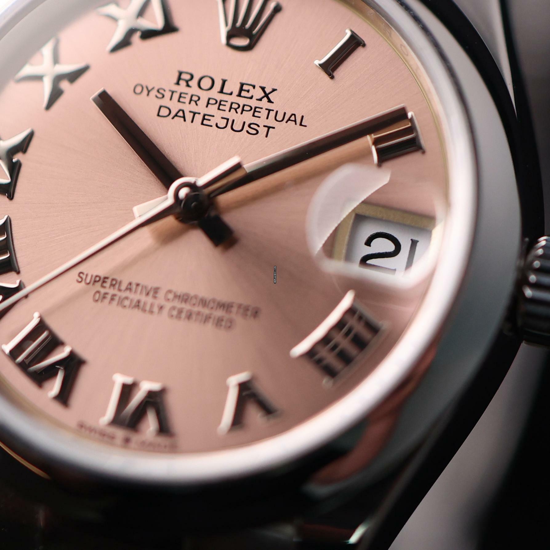 Thumbnail von Rolex Datejust 31 31MM Oyster Pink Roman Dial