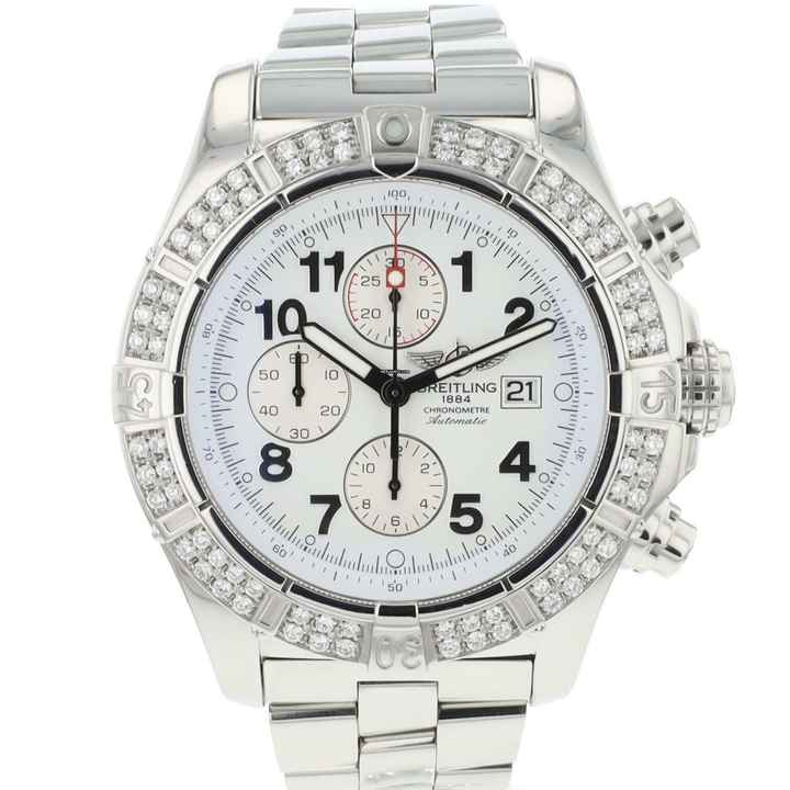  Breitling Super Avenger 48MM Chrono Diamonds 