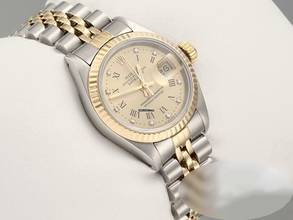 Thumbnail von Rolex Lady-Datejust Edelstahl Gelbgold 750 Diamanten Automatik Gold Stahl Stainless Steel 18kt Yellow Gold Jubilé-band Chronometer Oyster