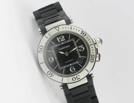  Cartier Pasha Seatimer Black 