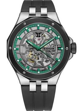  Edox 85303-3NN-VB Delfin Mecano Automatik Herrenuhr 43mm 20ATM 