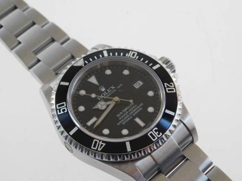  Rolex Sea-Dweller 4000 16600 von 2005 wie Neu D Serie Mit Box und Zubehör incl Tauchverlängerung Werkzeug etc ! 