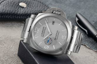 Thumbnail von Panerai Luminor Marina Edelstahl Brushed Dial Automatik Herren Ref. PAM00978