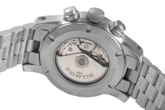 Thumbnail von Fortis Aeromaster Chronograph Stahl Automatik Ref.656.10.141