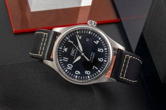 Thumbnail von IWC Fliegeruhr Mark XVIII Edelstahl Automatik Herrenuhr Ref. IW327001 B&P 2017