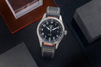 Thumbnail von IWC Fliegeruhr Mark XVIII Edelstahl Automatik Herrenuhr Ref. IW327001 B&P 2017