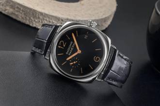 Thumbnail von Panerai Radiomir Quaranta Stahl Automatik Herrenuhr Ref. PAM01294 B&P 2023