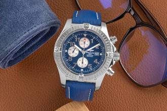 Thumbnail von Breitling Super Avenger Chronograph Edelstahl Automatik Ref. A13370-028 Papiere