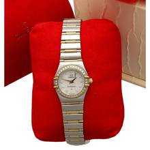 Thumbnail von Omega Constellation Gold/Steel Diamonds Full Set.Box&Papers