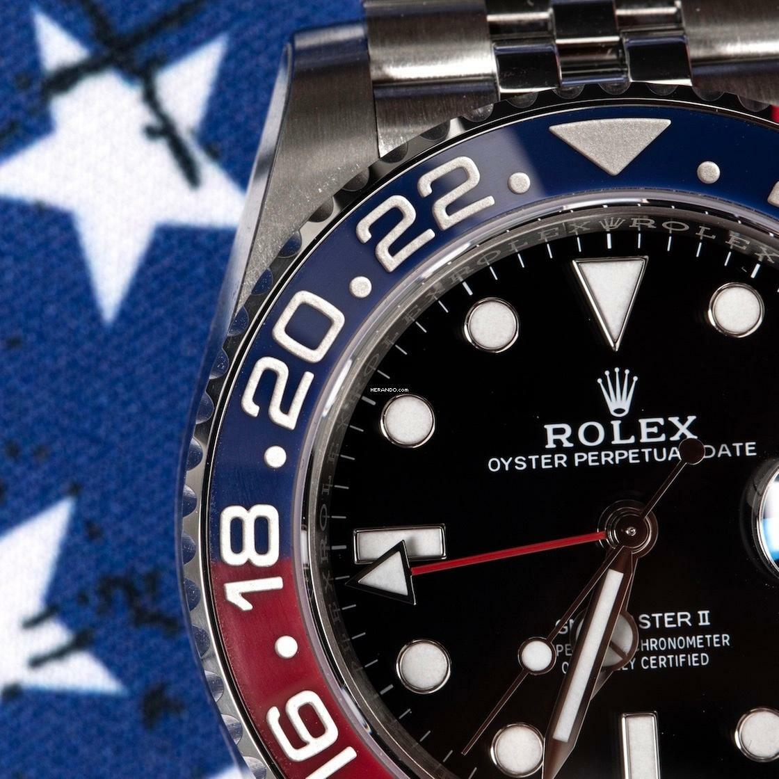Thumbnail von Rolex GMT-Master II 126710BLRO