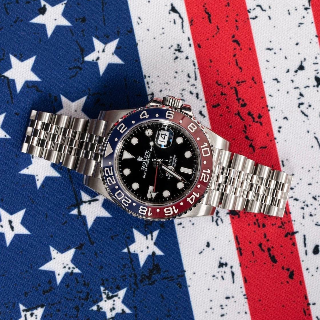 Thumbnail von Rolex GMT-Master II 126710BLRO