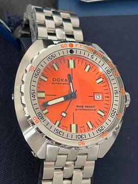 Doxa Sub 881.10.351.10 SUB - 1500T NEU 45mm Box und Papiere-sofort lieferbar Full-Set-Garantiebeginn ab Kauf !