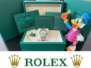 Thumbnail von Rolex Oyster Perpetual 36 Pistachio - LC100 - NEU AUS 08.2025