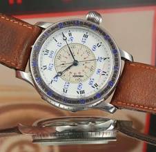 Thumbnail von Longines SUPER RARE LINDBERG FOR CAIRELLI ROMA FROM 1939 EXTRACT ONLY 3 KNOWN