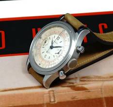 Thumbnail von Longines SUPER RARE 13ZN TRE-TACCHE CHRONOGRAPH WITH SANDWICH DIAL 4974