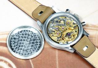 Thumbnail von Longines SUPER RARE 13ZN TRE-TACCHE CHRONOGRAPH WITH SANDWICH DIAL 4974