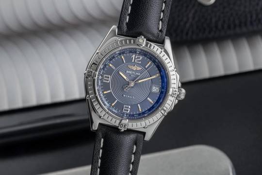  Breitling Windrider Wings Edelstahl Automatik Herrenuhr Ref. A10050 