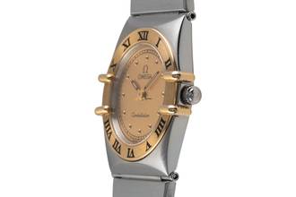 Thumbnail von Omega Constellation Ladies Lady Stahl / Gold Damenuhr Ref. 795.1076 Vintage