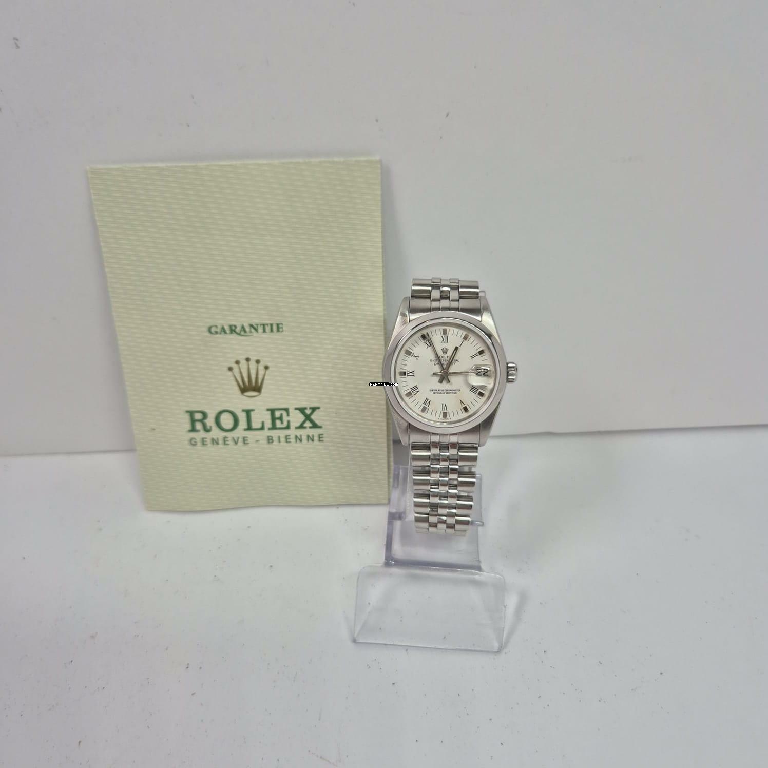 Rolex Datejust 31 31mm Jubilee Automático Completo