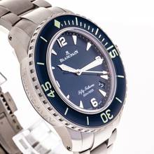 Thumbnail von Blancpain Fifty Fathoms Automatique 45mm Blue – 5015-12B40-98B – like NEW – 2022 Full Set