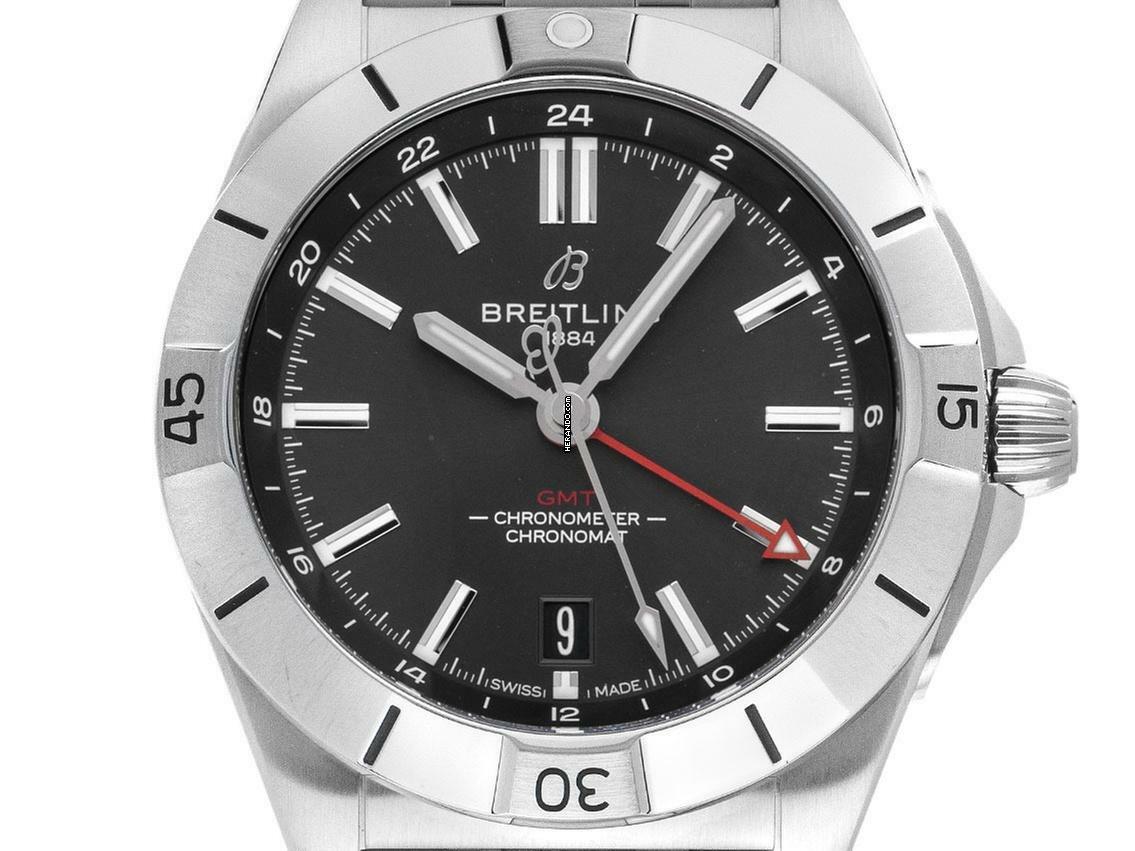  Breitling Chronomat GMT Ref.A32398101B1A1 2025 Full Set Ungetragen  