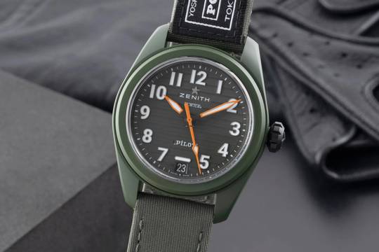  Zenith Pilot Porter Ltd. Keramik Automatik Ref. 49.4001.3620/63.I001 B&P 2025  