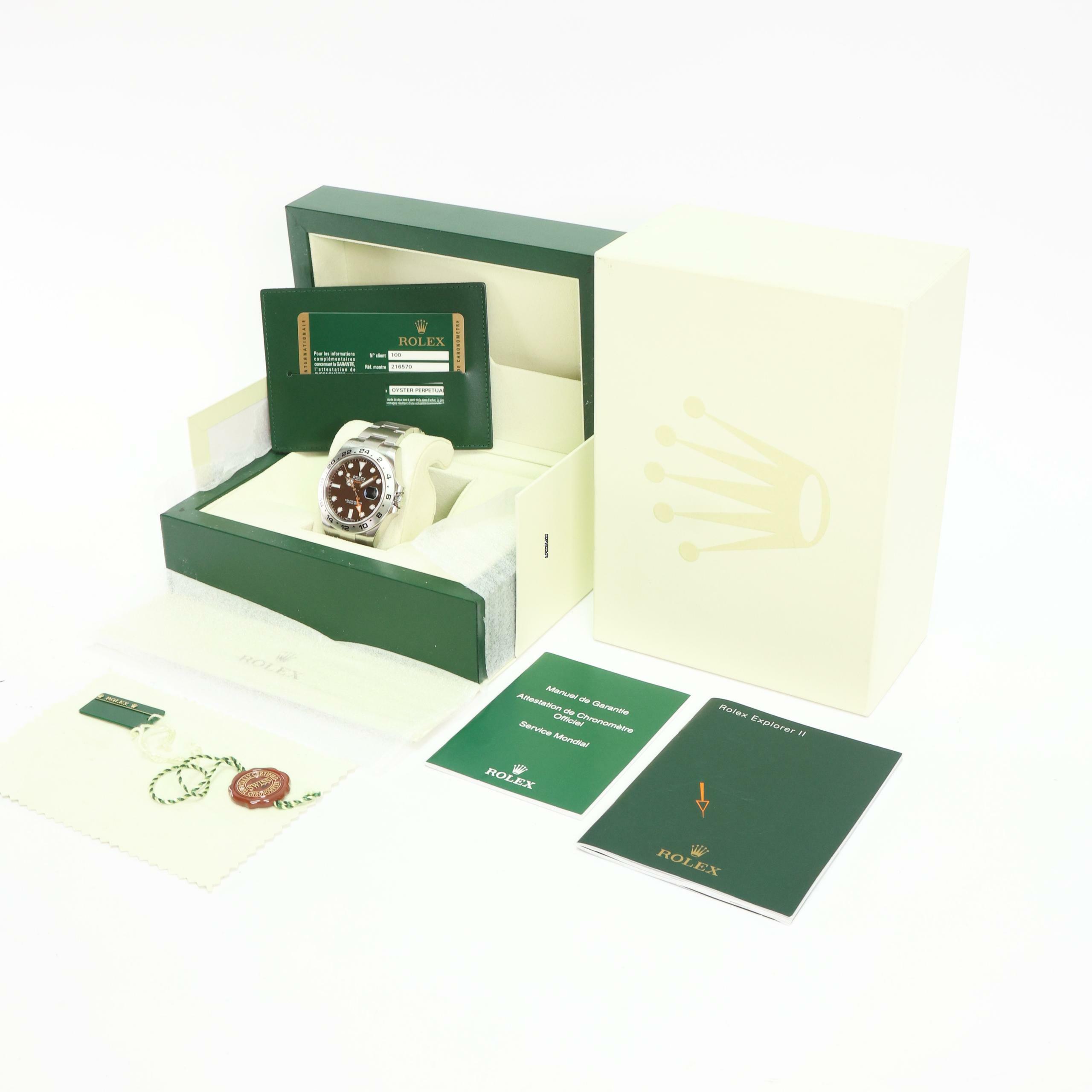 Thumbnail von Rolex Explorer II Black Dial