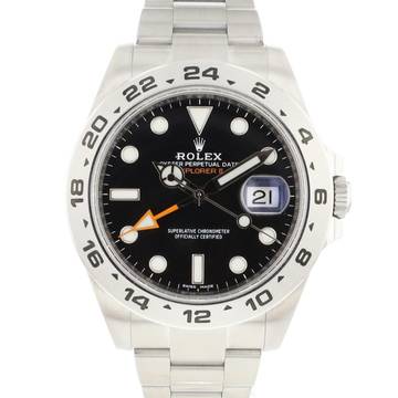  Rolex Explorer II Black Dial  