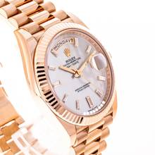 Thumbnail von Rolex Day-Date 40 Rosé 40 Perlmutt Baguette Diamond Dial – 228235 – like NEW – 2025 Full Set