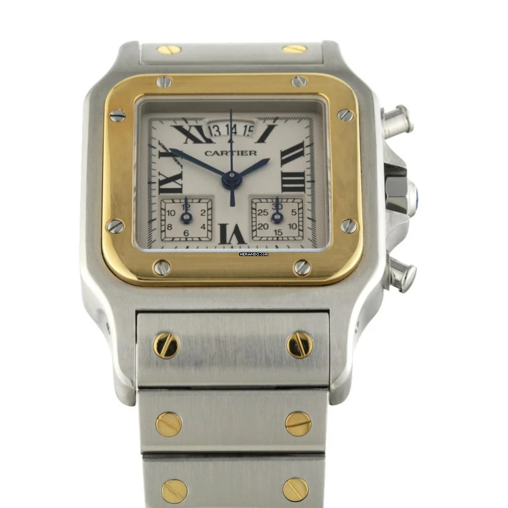  Cartier Santos de Cartier Chronograph Ref.2425  