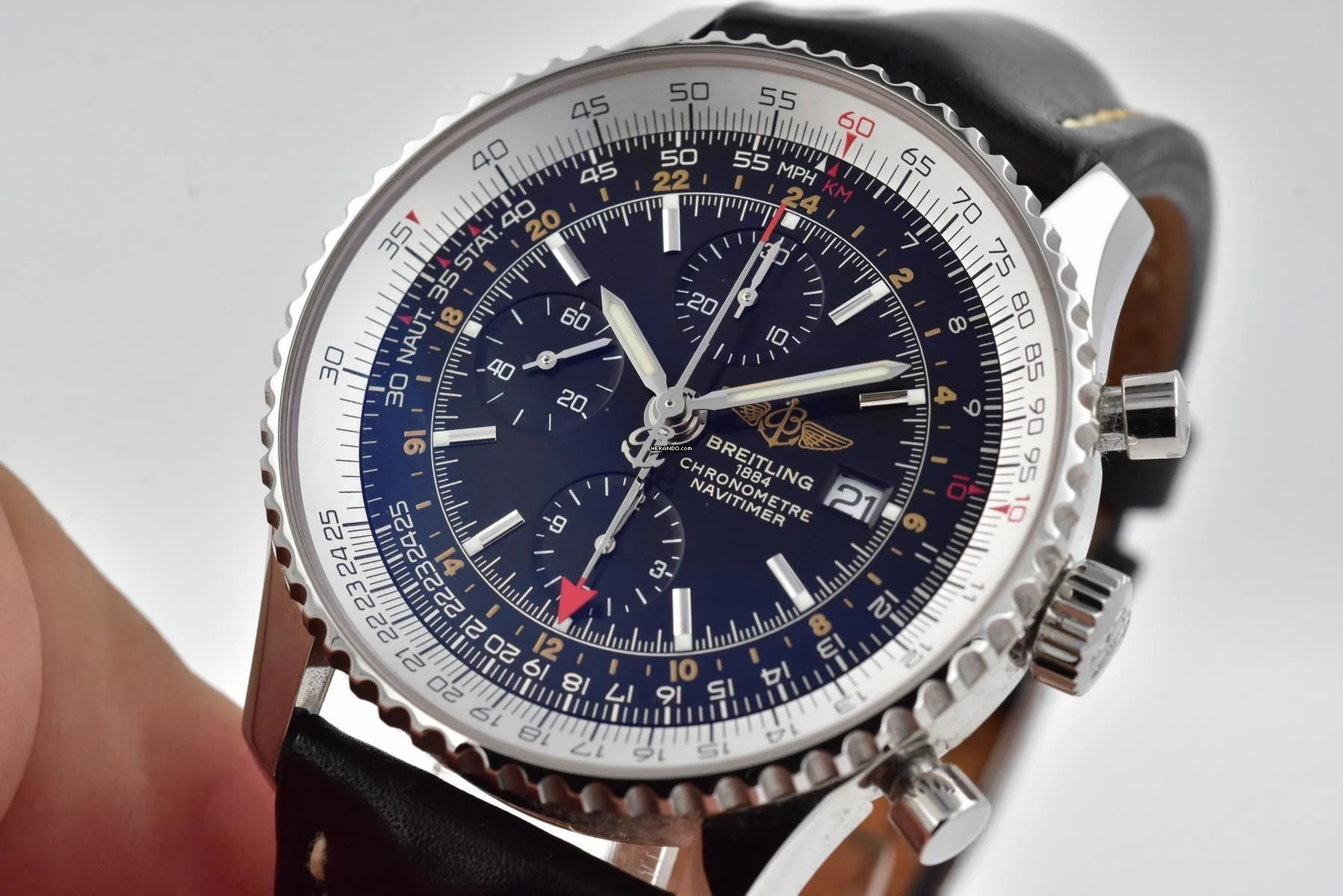 Thumbnail von Breitling Navitimer World GMT Chronograph A24322