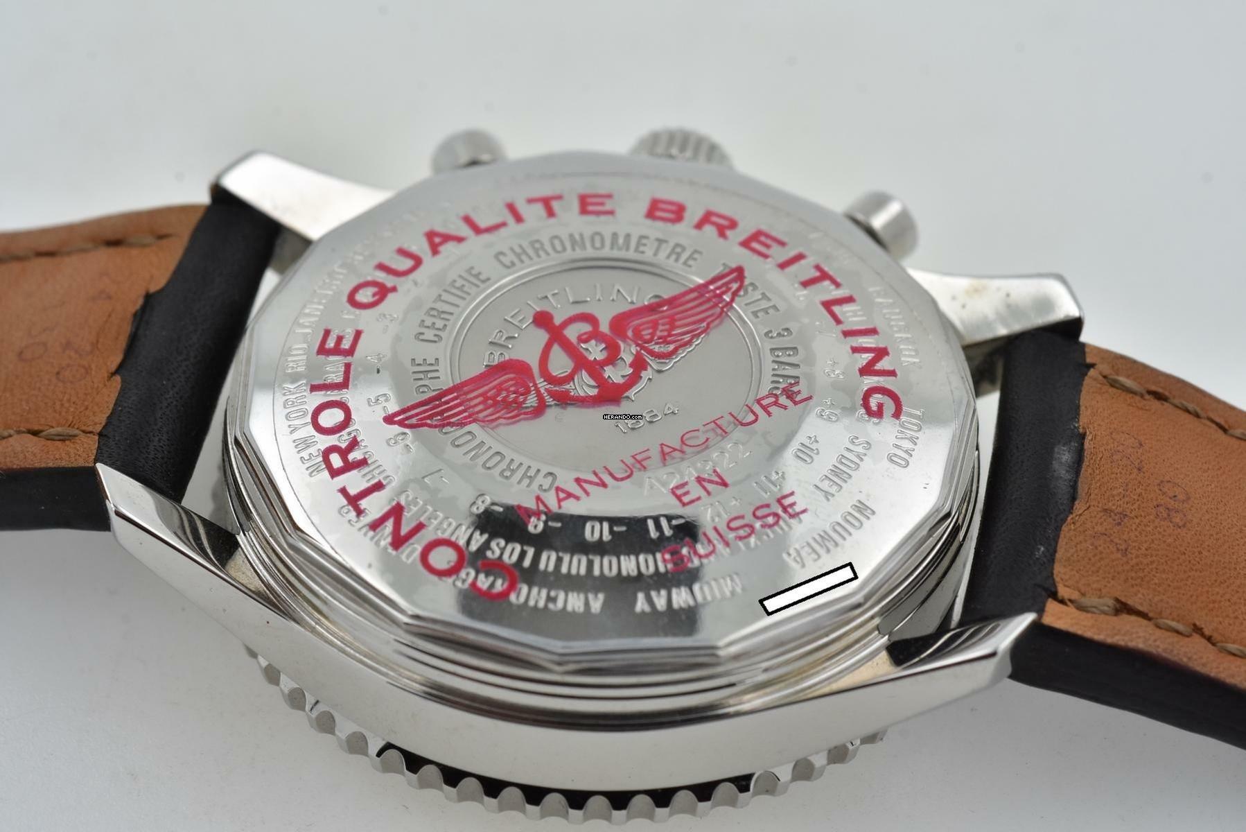 Thumbnail von Breitling Navitimer World GMT Chronograph A24322