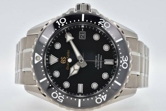  Seiko GS Grand Seiko Divers 200m Sport Collection SBGH291G Titanium  