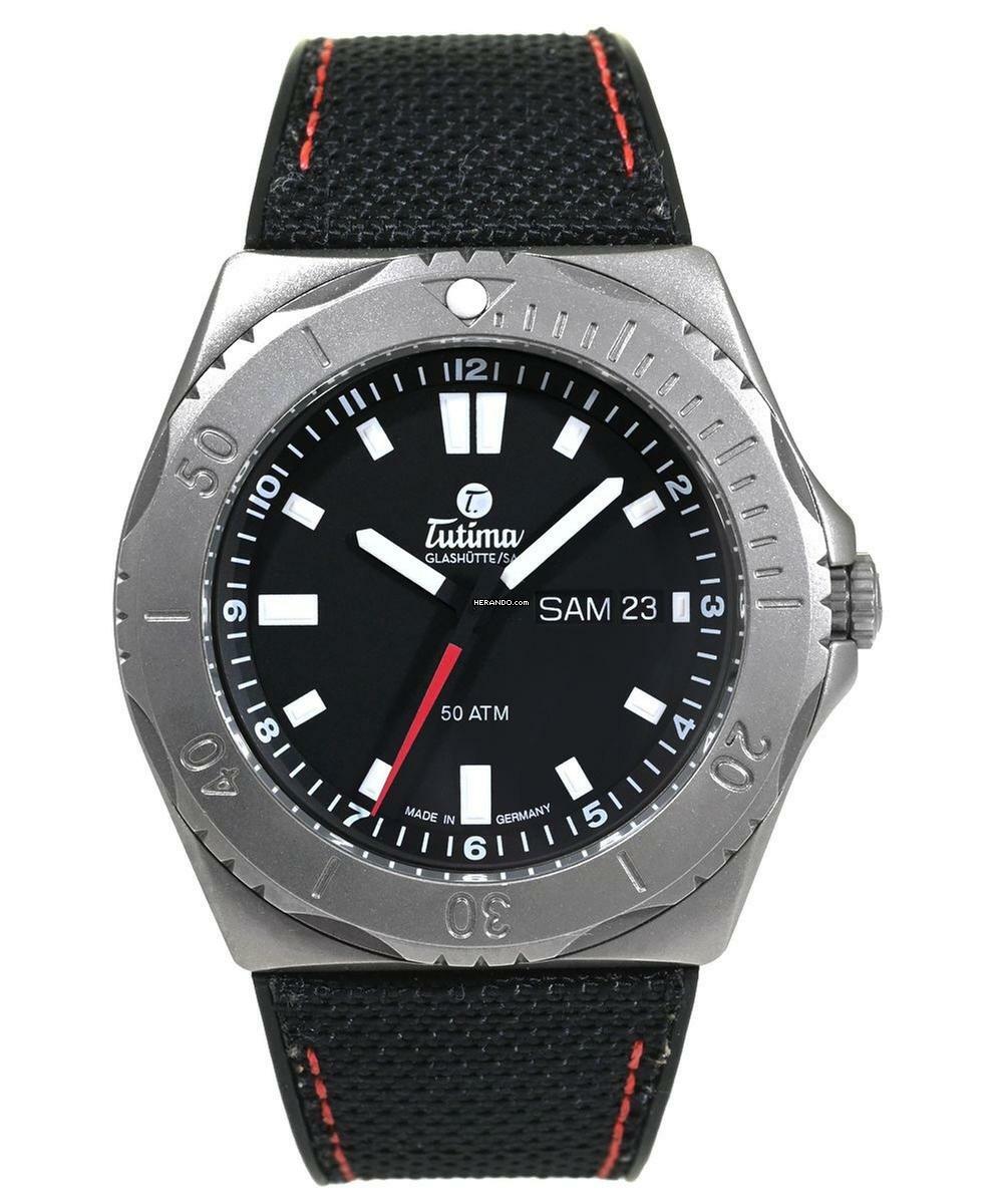  Tutima M2 Seven Seas Ref. 6151-01 Monochrom Lünette  