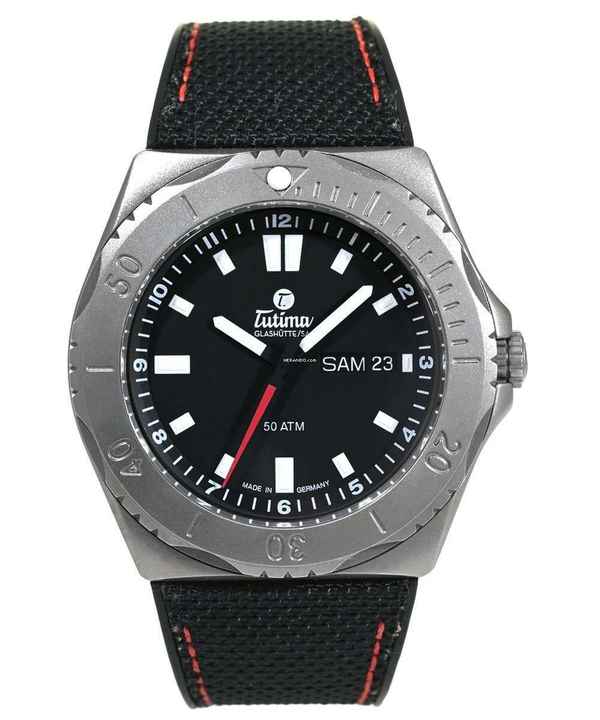  Tutima M2 Seven Seas Ref. 6151-01 Monochrom Lünette  