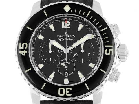  Blancpain Fifty Fathoms Chronographe Flyback Ref.5085F 1130 52A 2025 Full Set Ungetragen 