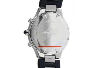 Thumbnail von Cartier 21 Chronoscaph Quarz Chronograph Ref.2424 2002 original Box wie neu Vintage