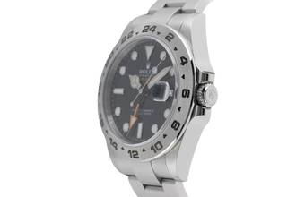Thumbnail von Rolex Explorer II Black Dial Oyster Edelstahl Automatik Herrenuhr Ref. 216570