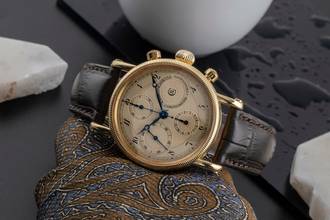 Thumbnail von Chronoswiss Lunar Chronograph 18K (0,750) Gold Automatik Herrenuhr Ref. CH7521