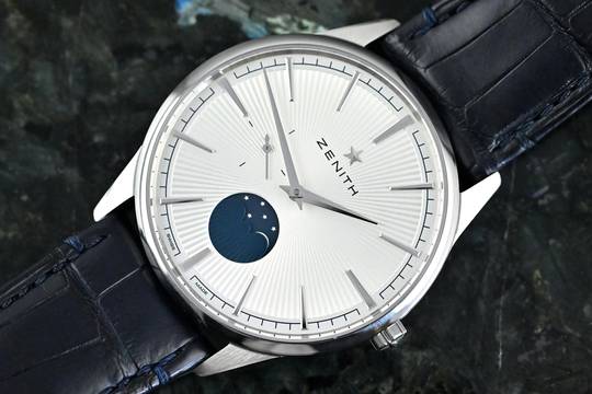  Zenith Elite Moonphase Elite 03.3100.692/01.C922 | Full Set + invoice 2024 | Steel  