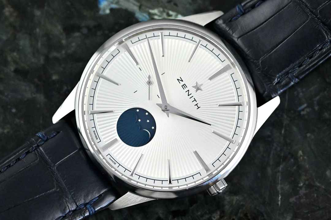  Zenith Elite Moonphase Elite 03.3100.692/01.C922 | Full Set + invoice 2024 | Steel  