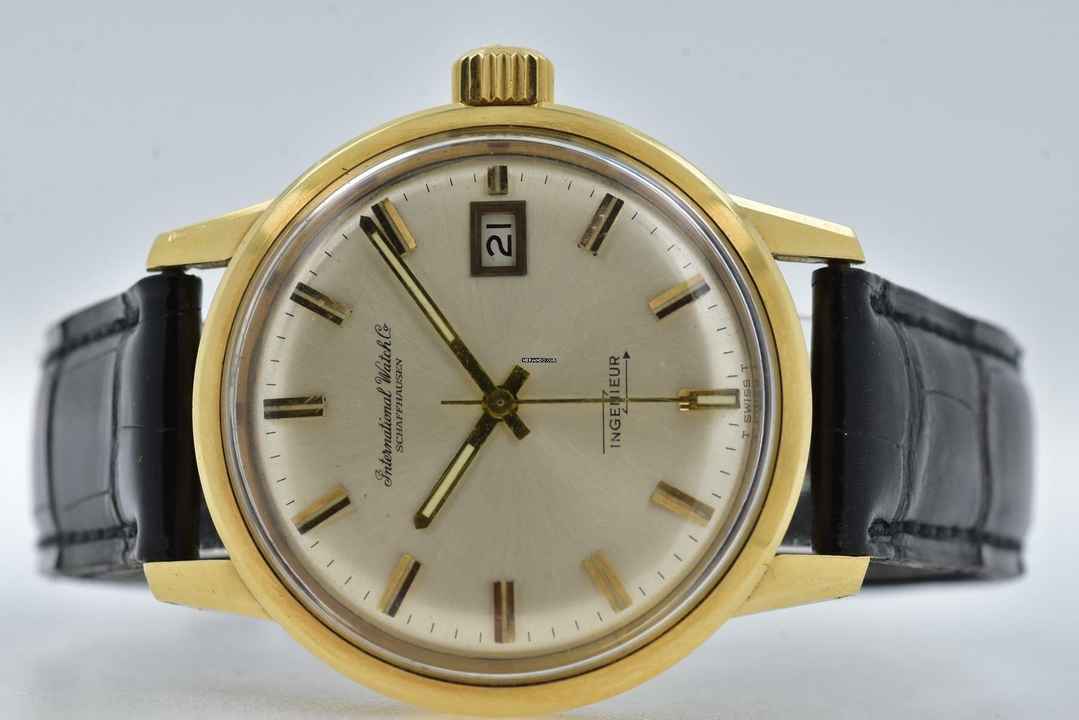  IWC Ingenieur Vintage 866 18k Yellow Gold Gelbgold 