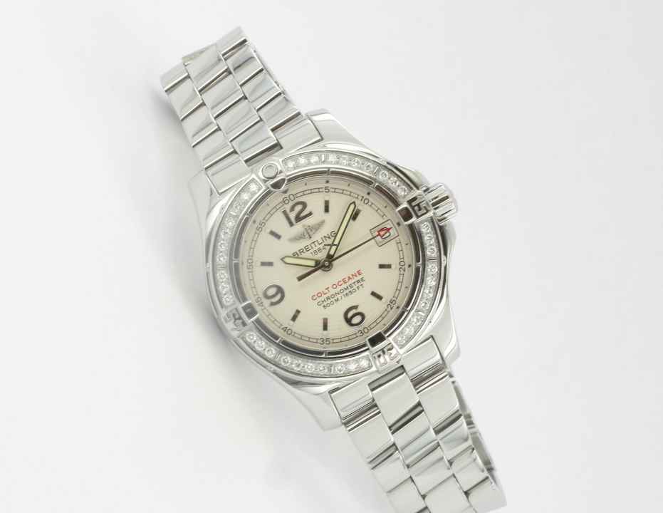  Breitling Colt Oceane Factory Diamond Bezel  